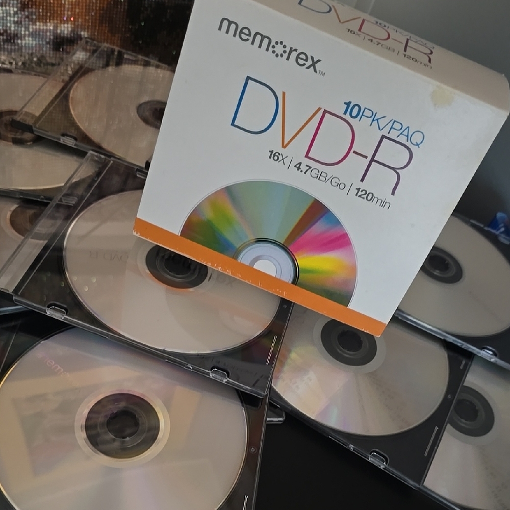 Memorex DVD - Pack Of 10 NEW
